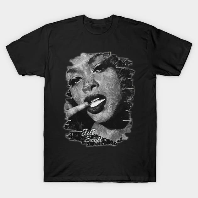 Jill Scott | 80s T-Shirt by Nana On Here